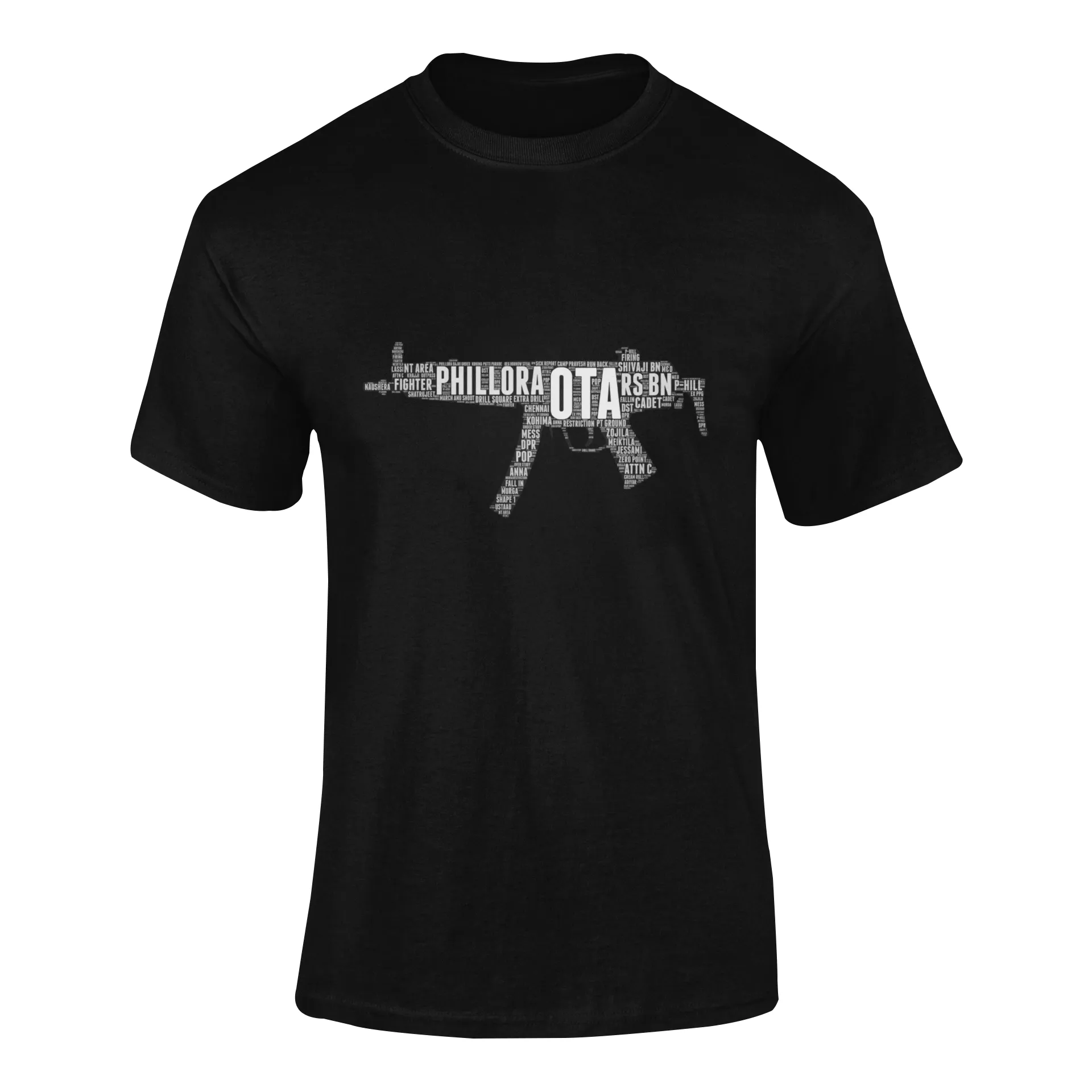 OTA T-shirt - Word Cloud Phillora - MP5 (Men)