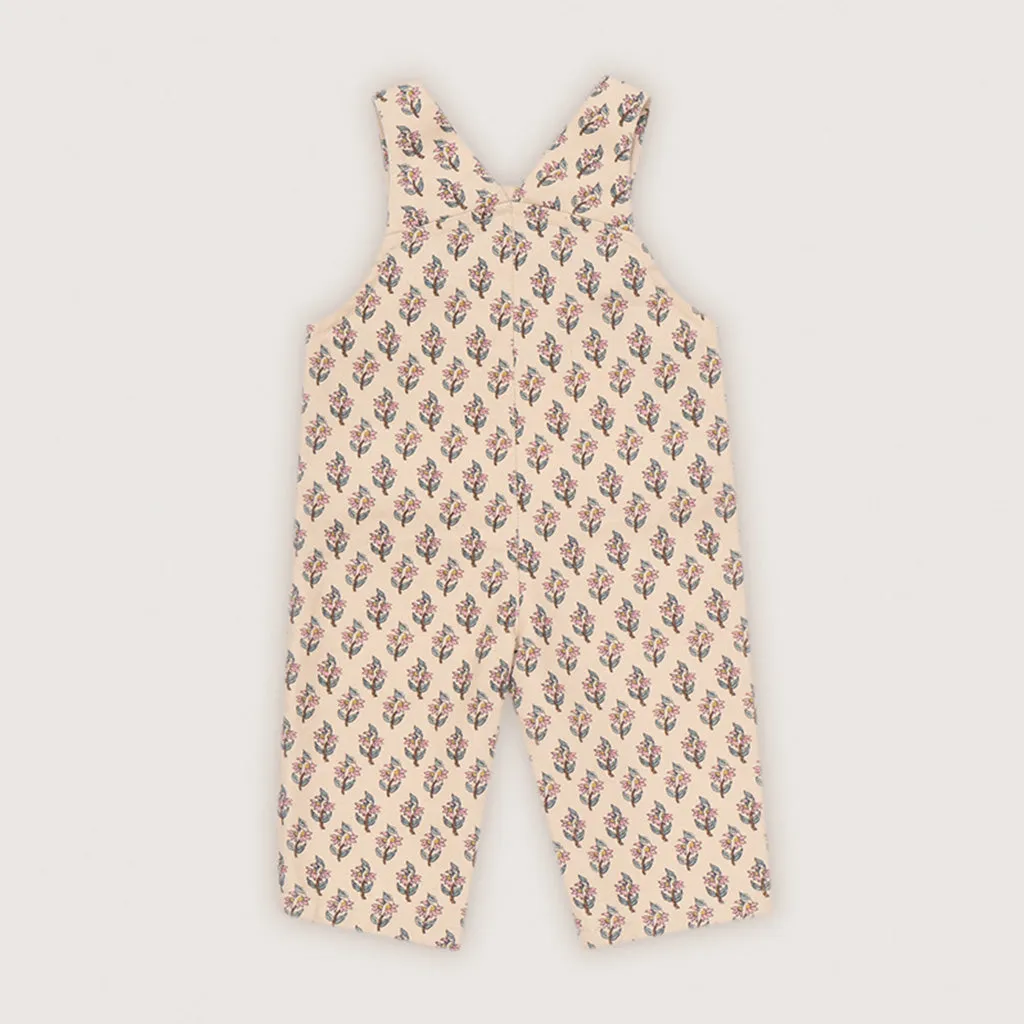 Overall Baby Eleane Block Print