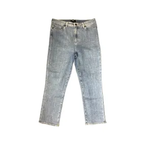 Paige Light Blue Straight Ankle Jeans Size 32