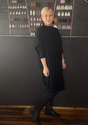 PALMER OVERSIZE KNIT - BLACK