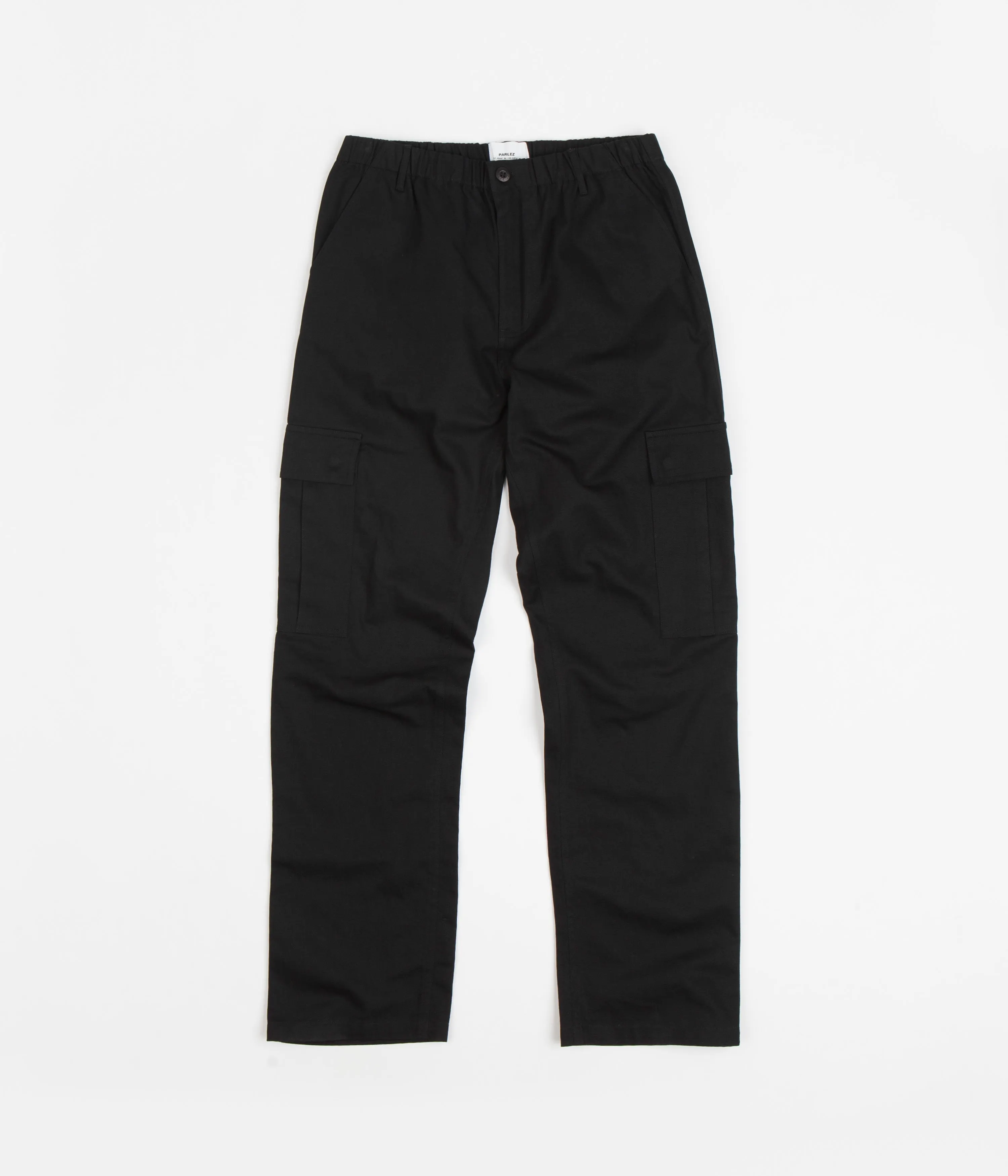 Parlez Gilbert Cargo Pants - Black
