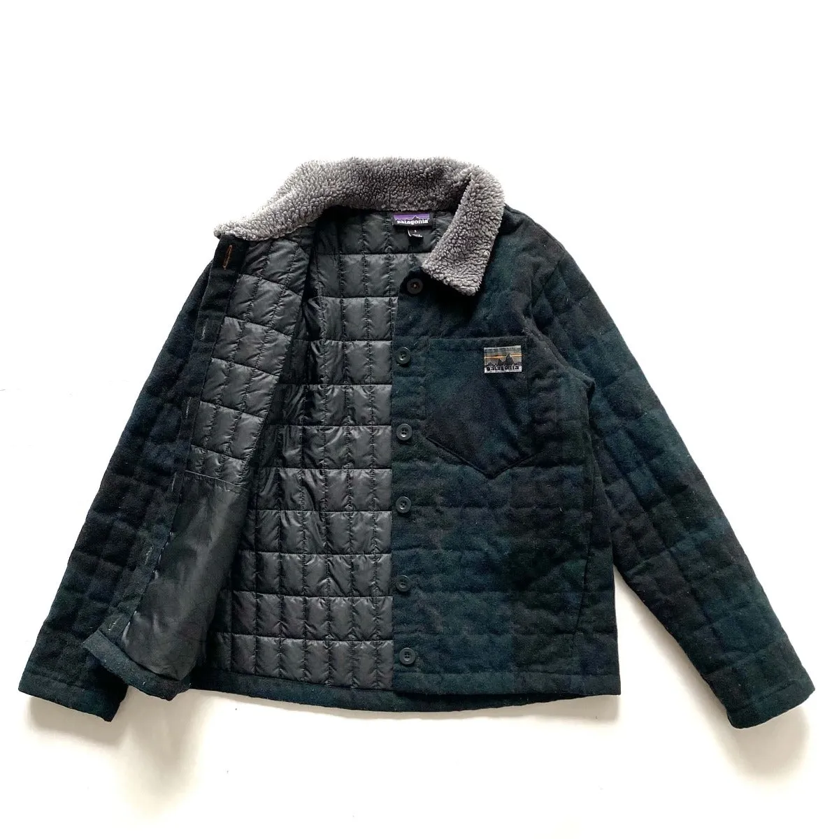 Patagonia Exclusive Fall ‘16 Recycled Down Wool Shirt Jacket