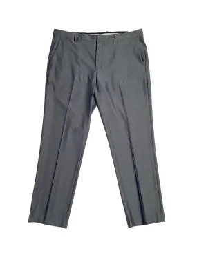 Perry Ellis Portfolio Mens Modern fit Dress Pants 38 / 30 Grey Solid