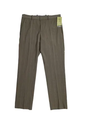 Perry Ellis Portfolio Men's Modern Fit Suit Dress Pants Beige Pants 34 x 29