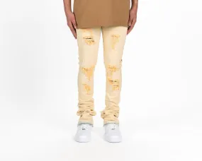 Pheelings GETTING THERE FLARE STACK DENIM (LIGHT SAND BLUE)