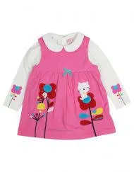 Pinafore Dress & Sweater Outfit by Tuc Tuc