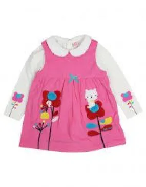 Pinafore Dress & Sweater Outfit by Tuc Tuc