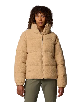 Puffect Sherpa Fleece Jacket in Canoe