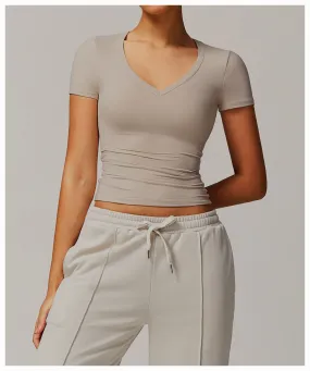Quick-Dry Brushed Compression Top