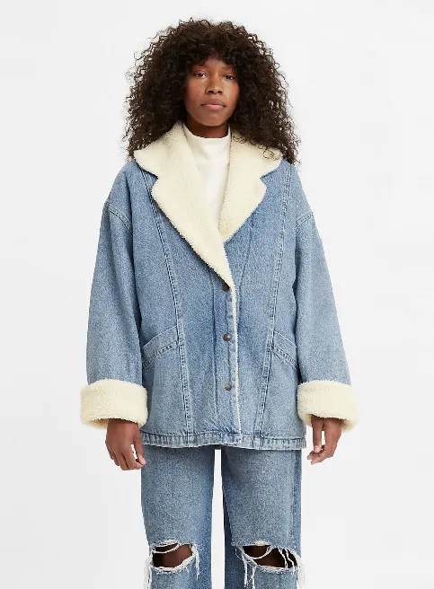 Retro Collar Sherpa - Tabitha
