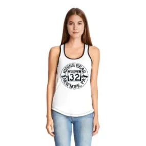 Route 32 Ringer Sport-back Tank Top Womens