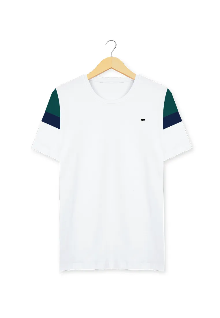 Ryusei Kaos Pria Hisaya White