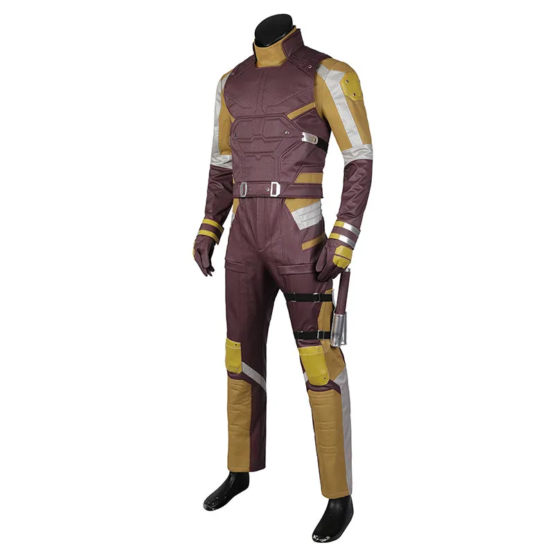 She-Hulk Daredevil Cosplay Matthew Murdock Costume Superhero Battle Yellow Suit Halloween Outfit