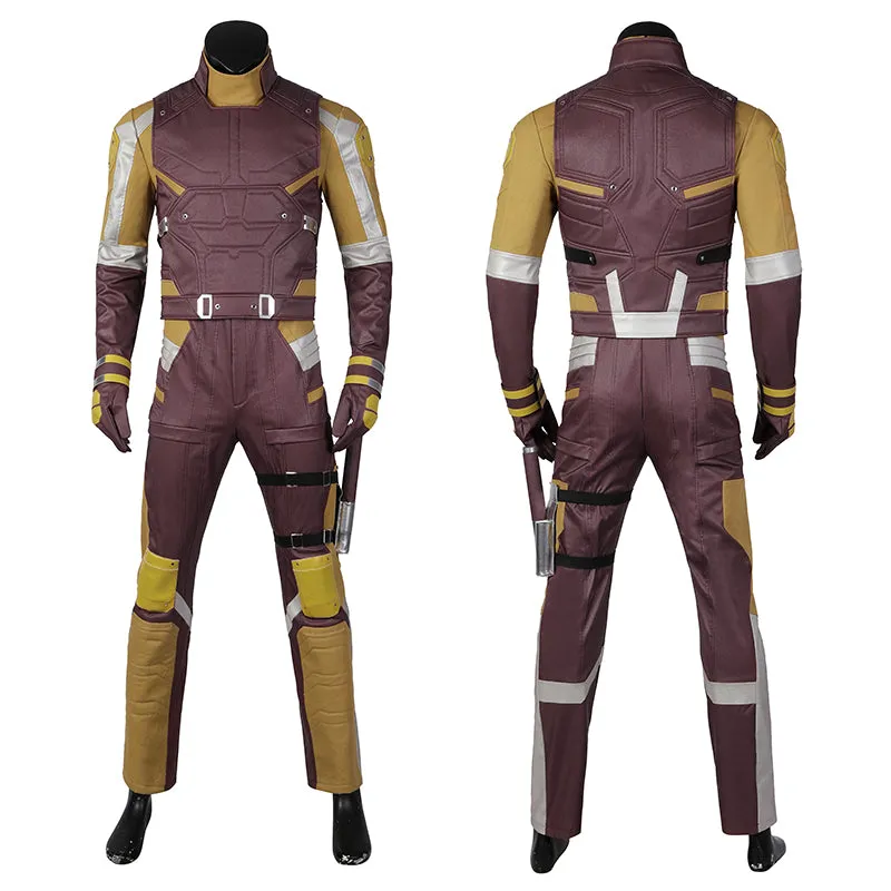 She-Hulk Daredevil Cosplay Matthew Murdock Costume Superhero Battle Yellow Suit Halloween Outfit