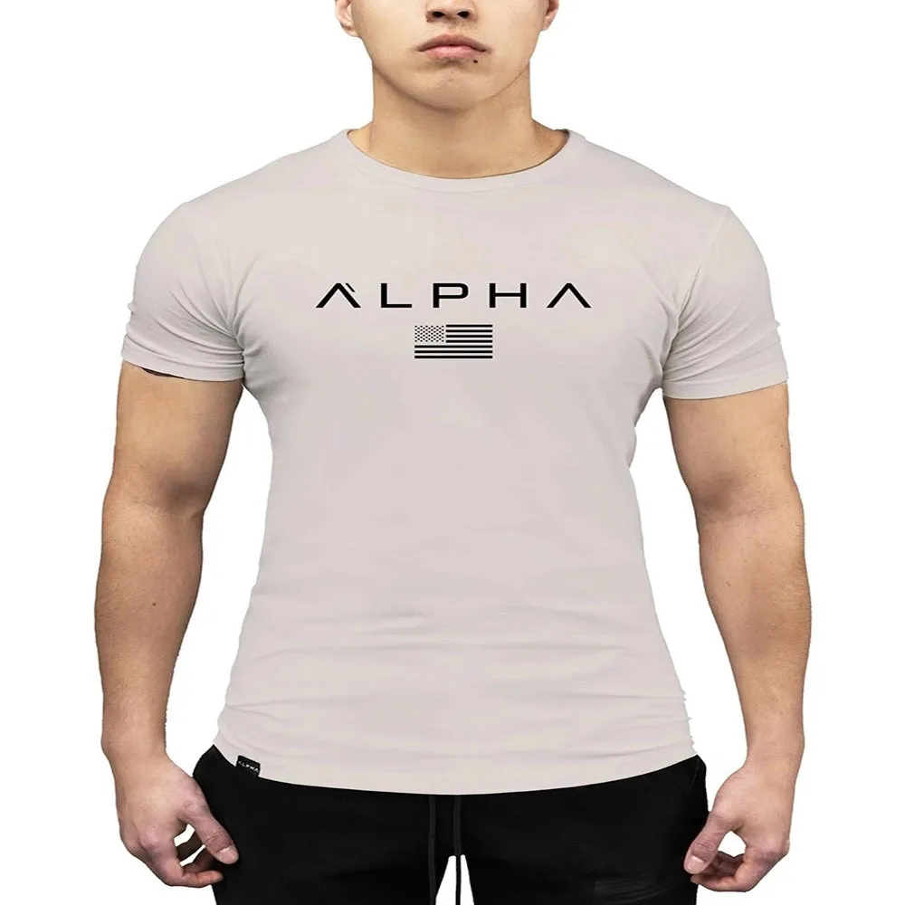 Sidiou Group Wholesale Fashion Breathable Custom Cotton Sport Gym Fitness T- shirts For Men Top