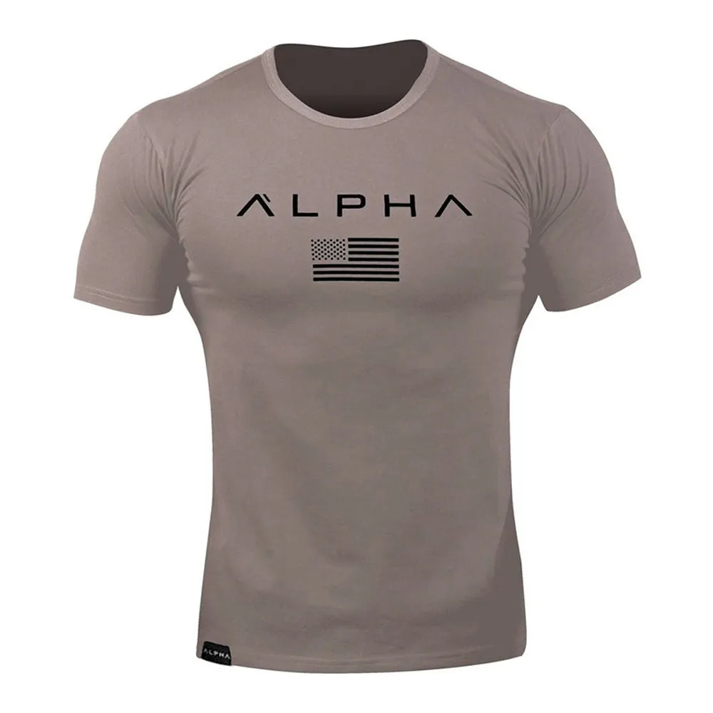 Sidiou Group Wholesale Fashion Breathable Custom Cotton Sport Gym Fitness T- shirts For Men Top