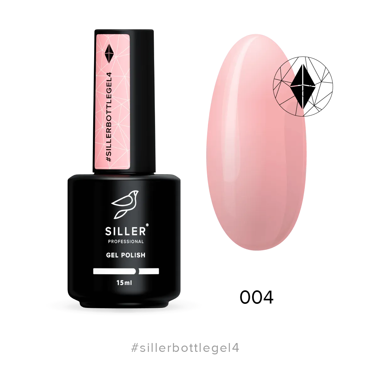 Siller Bottle Gel #4 - Pale Peach