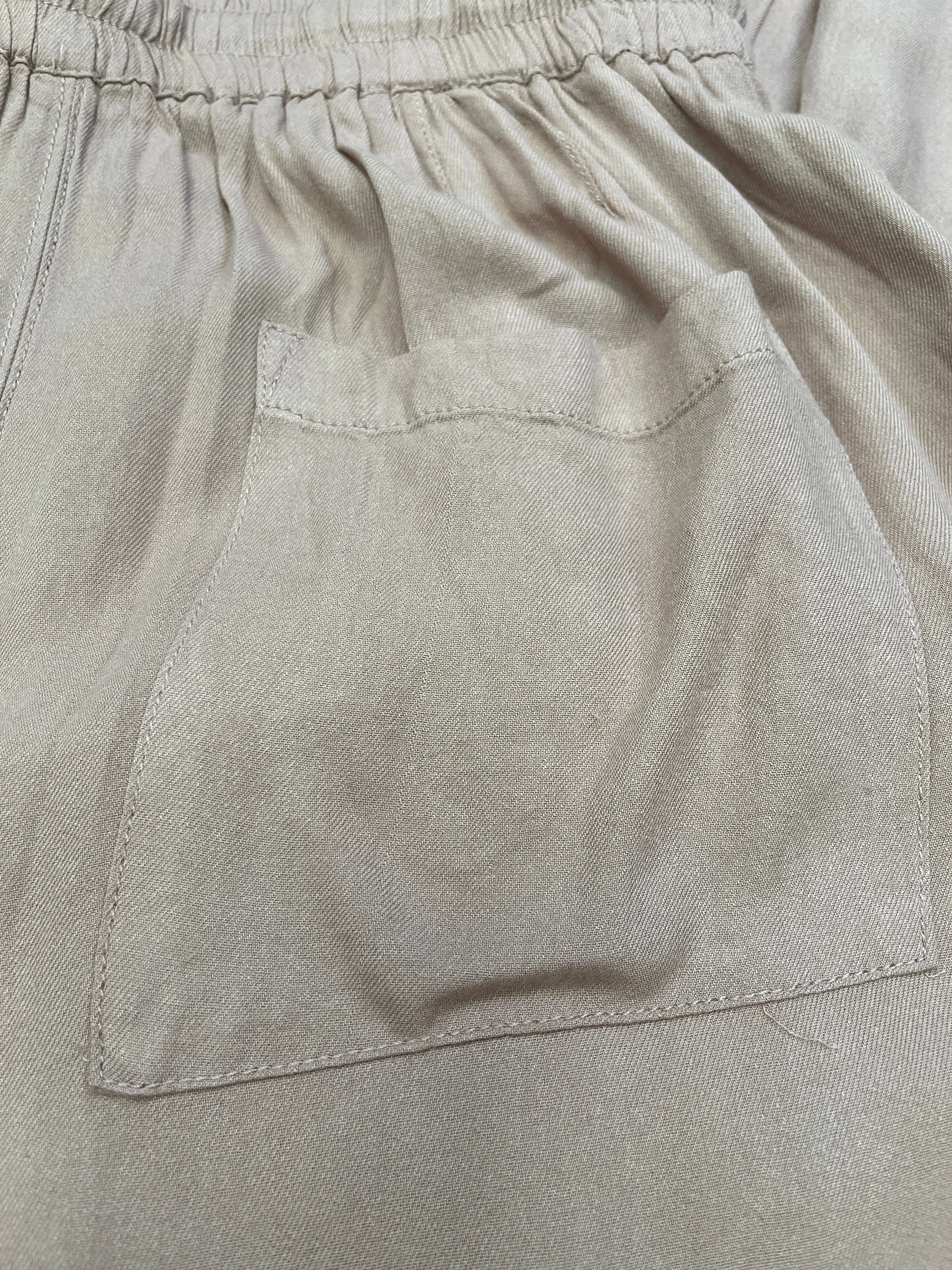 Soft Poly Linen Joggers