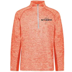SOHO - Electrify Coolcore 1.2 Zip Pullover with SOHO Storm Lightning Bolt Logo - Orange