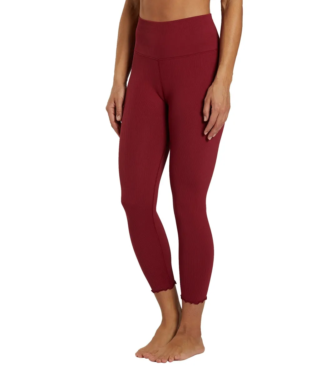 Spiritual Gangster Love Sculpt 7/8 Ruffle Legging