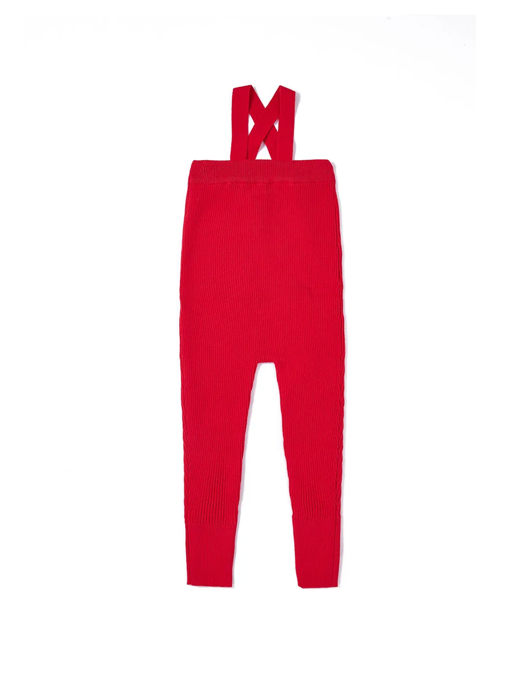 Straps Overall - Cherry Coral