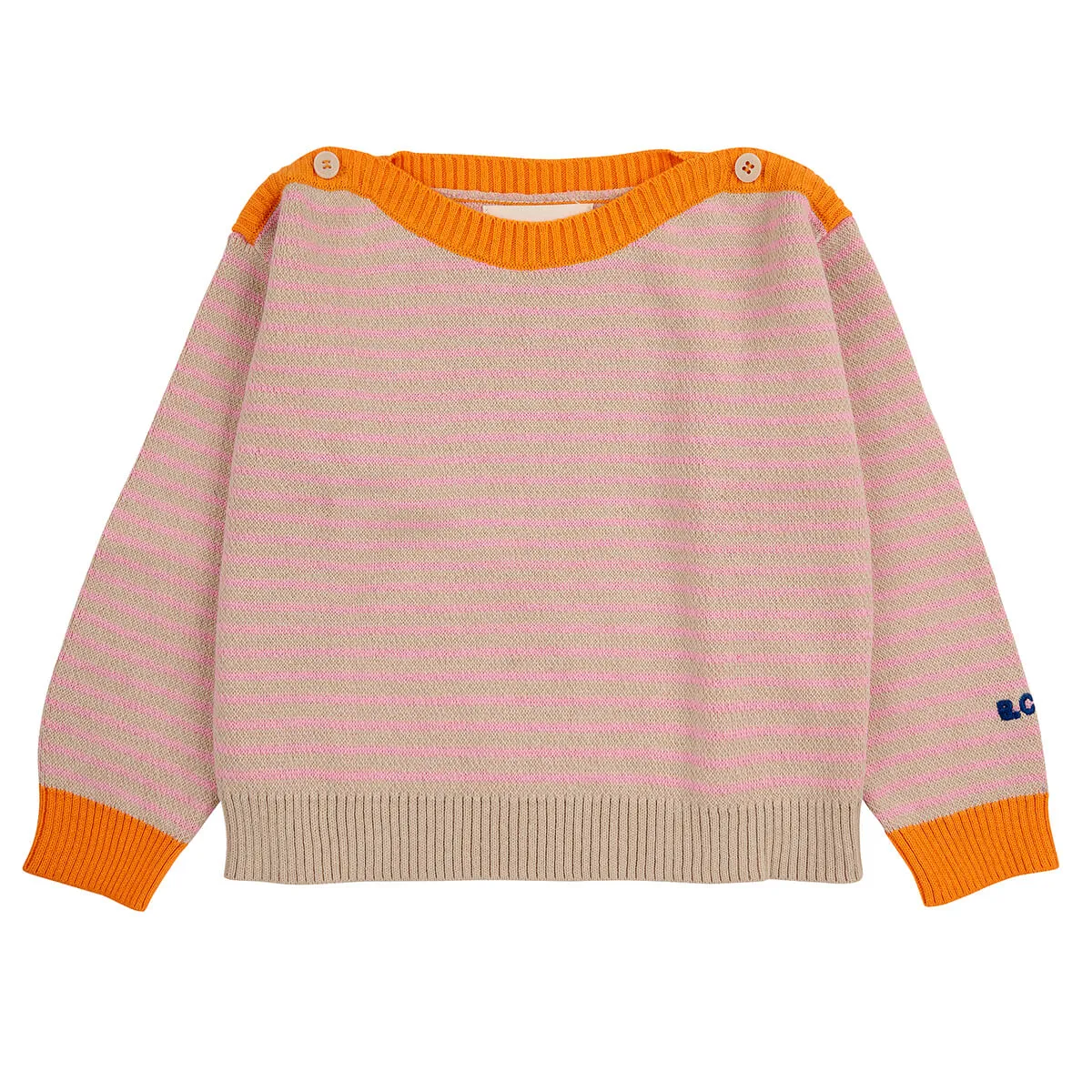 Stripes Baby Jumper by Bobo Choses