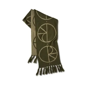 Stroke Logo Scarf - Olive