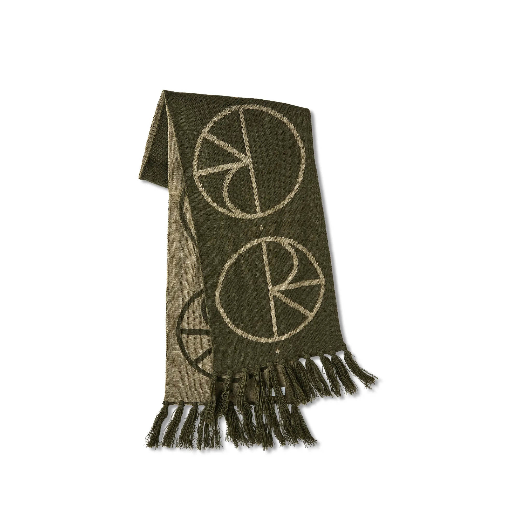 Stroke Logo Scarf - Olive
