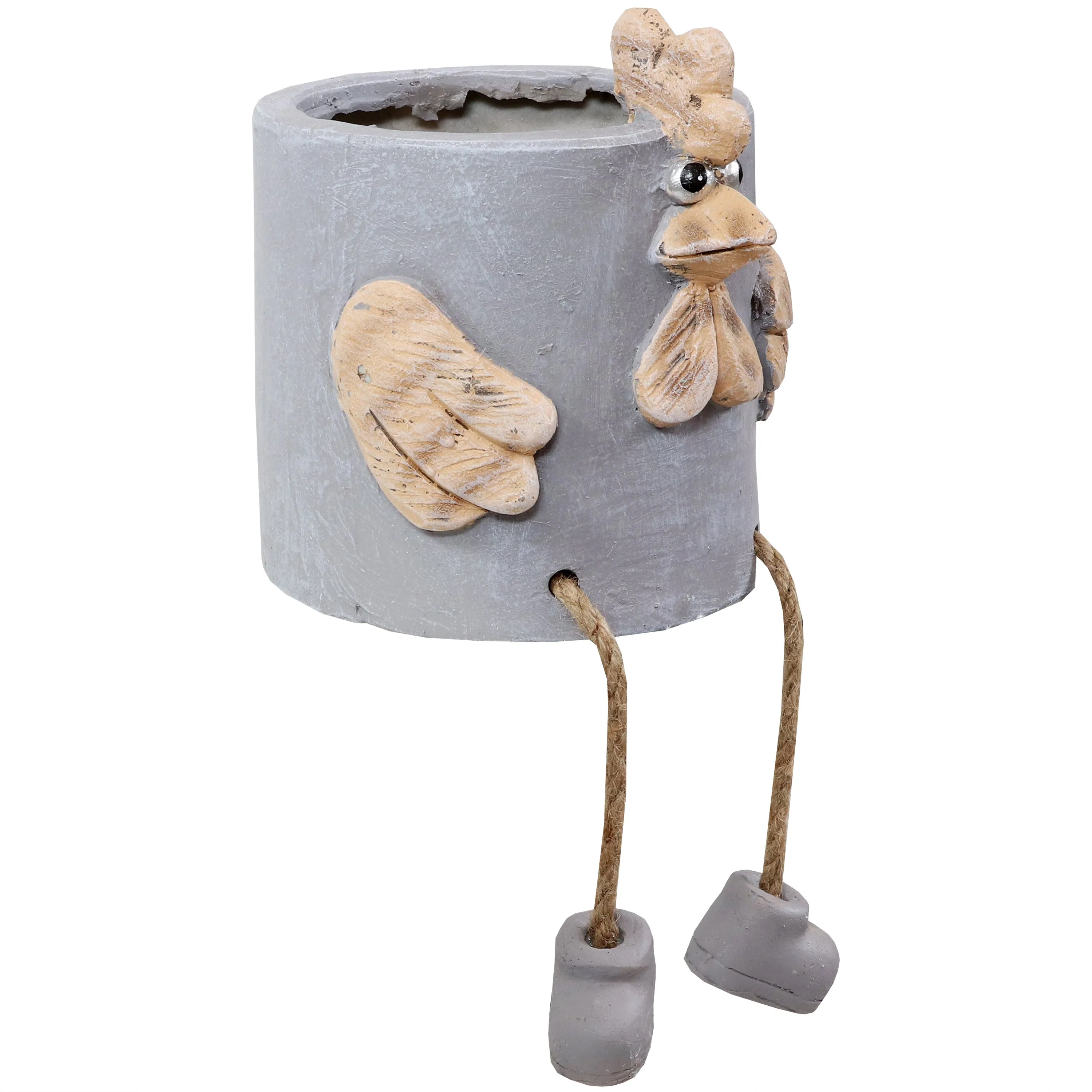 Sunnydaze Tate the Turkey Indoor Planter Statue - 8.5"
