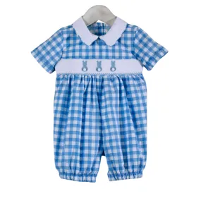 Sweet Blue Bunnies George Overall