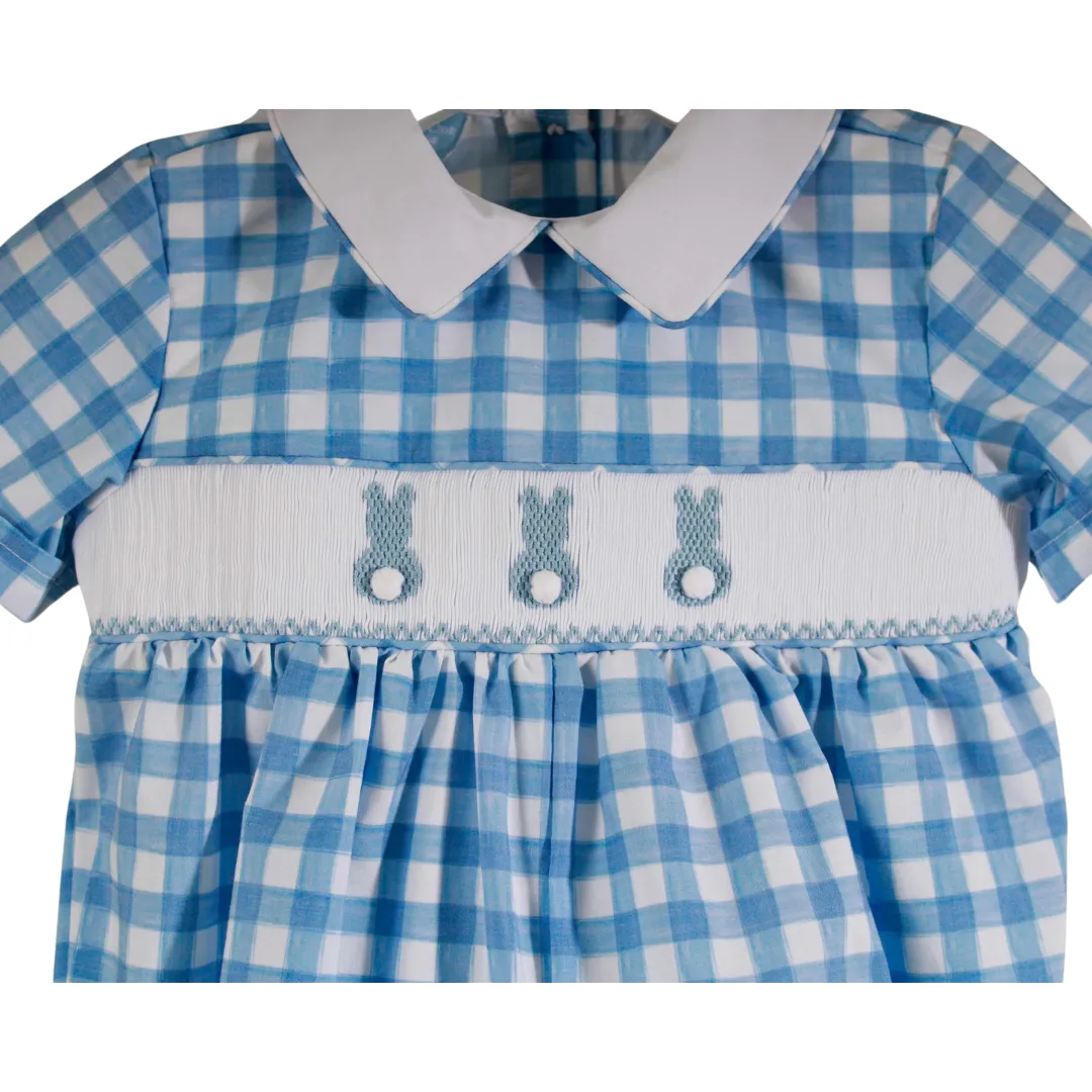 Sweet Blue Bunnies George Overall