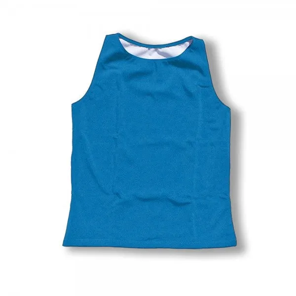 The Flatsea - Full Compression Swim Tank in Royal Blue