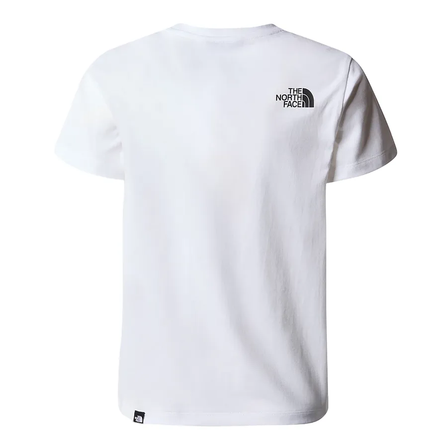 The North Face maglietta manica corta da ragazzo Easy NF0A87T6XOY bianco