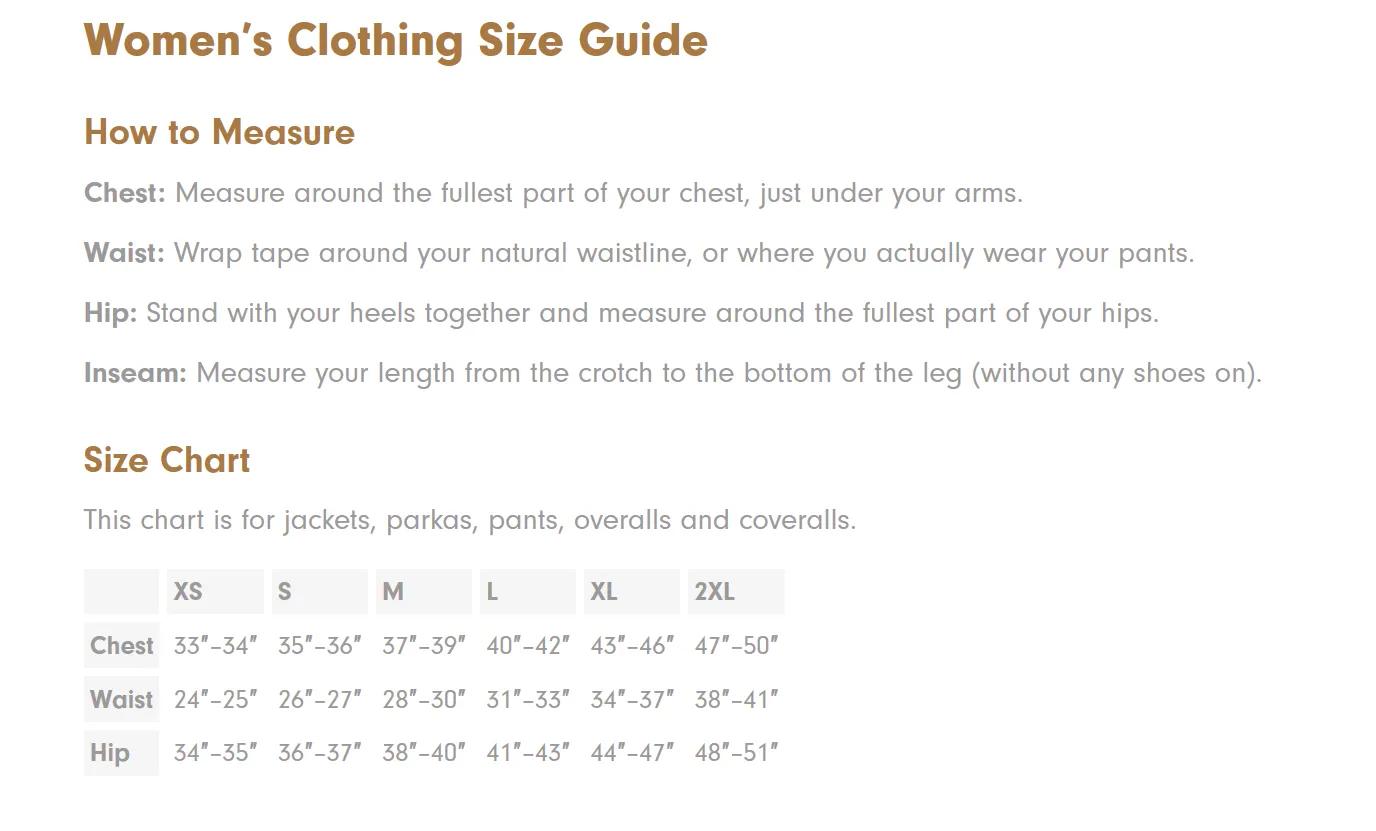 Tough Duck®Women’s Unlined Duck Overall 7237