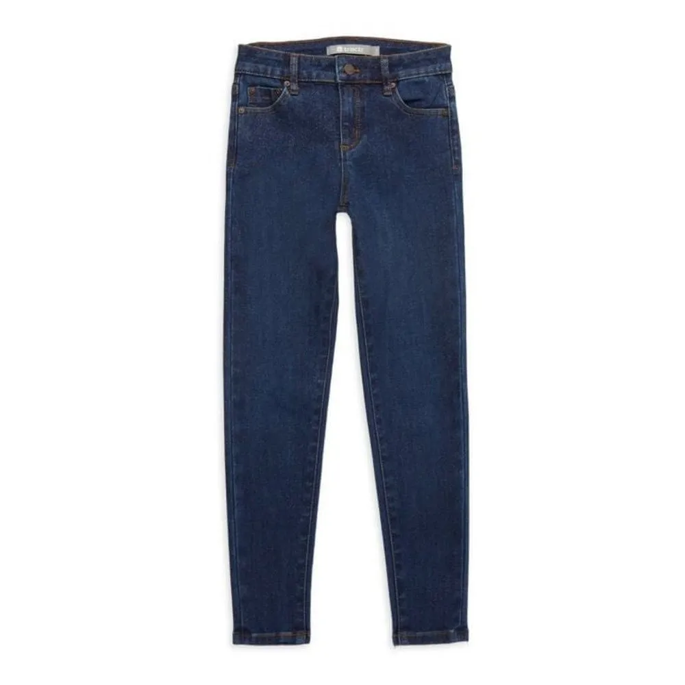 Tractr Girls Diane Basic Mid Rise Skinny Jean
