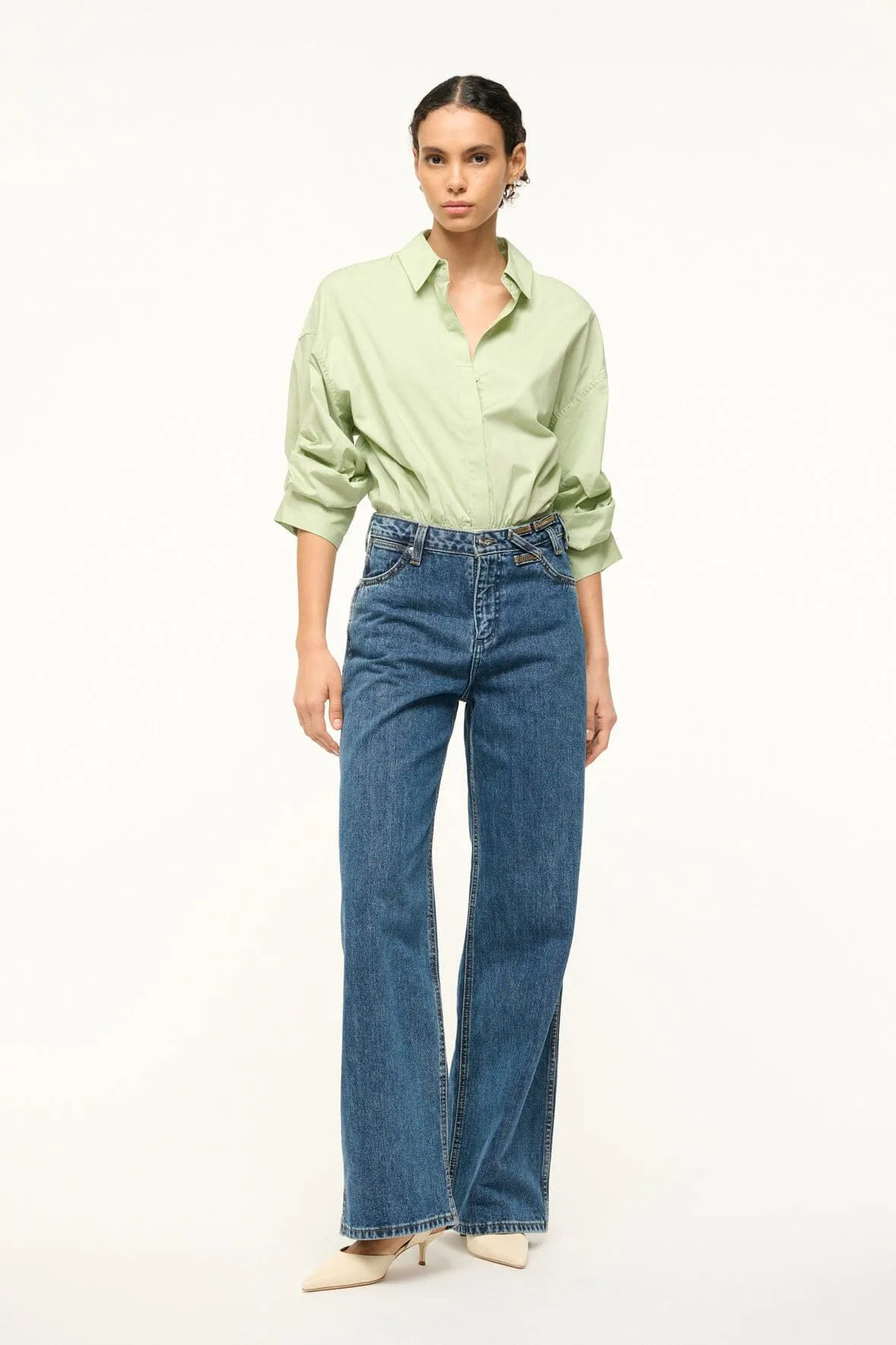 TRAVERSE BODYSUIT | PALE JADE