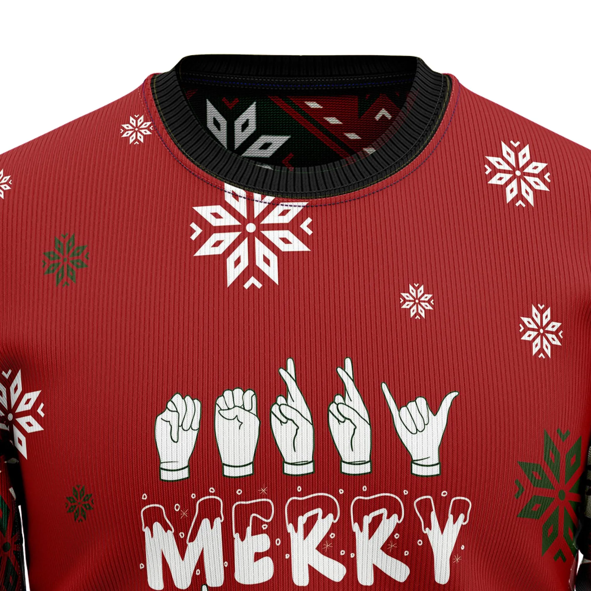 Ugly Christmas Sweater JulesRoche Warm Funny Holiday Pullover