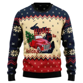 Ugly Sweater JulesRoche All-over Print Acrylic Cotton Mix