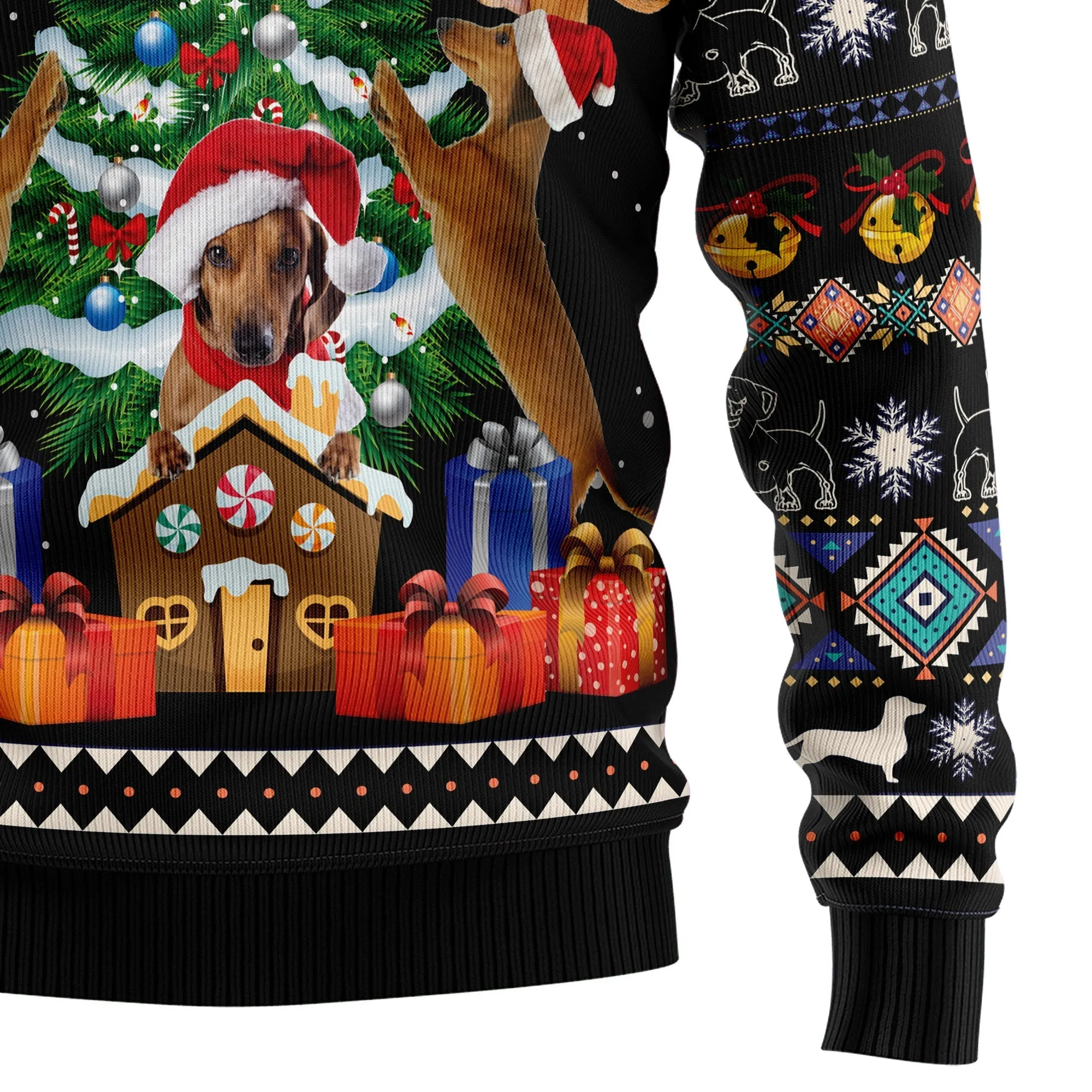 Ugly Sweater JulesRoche All-Over-Print Festive Design