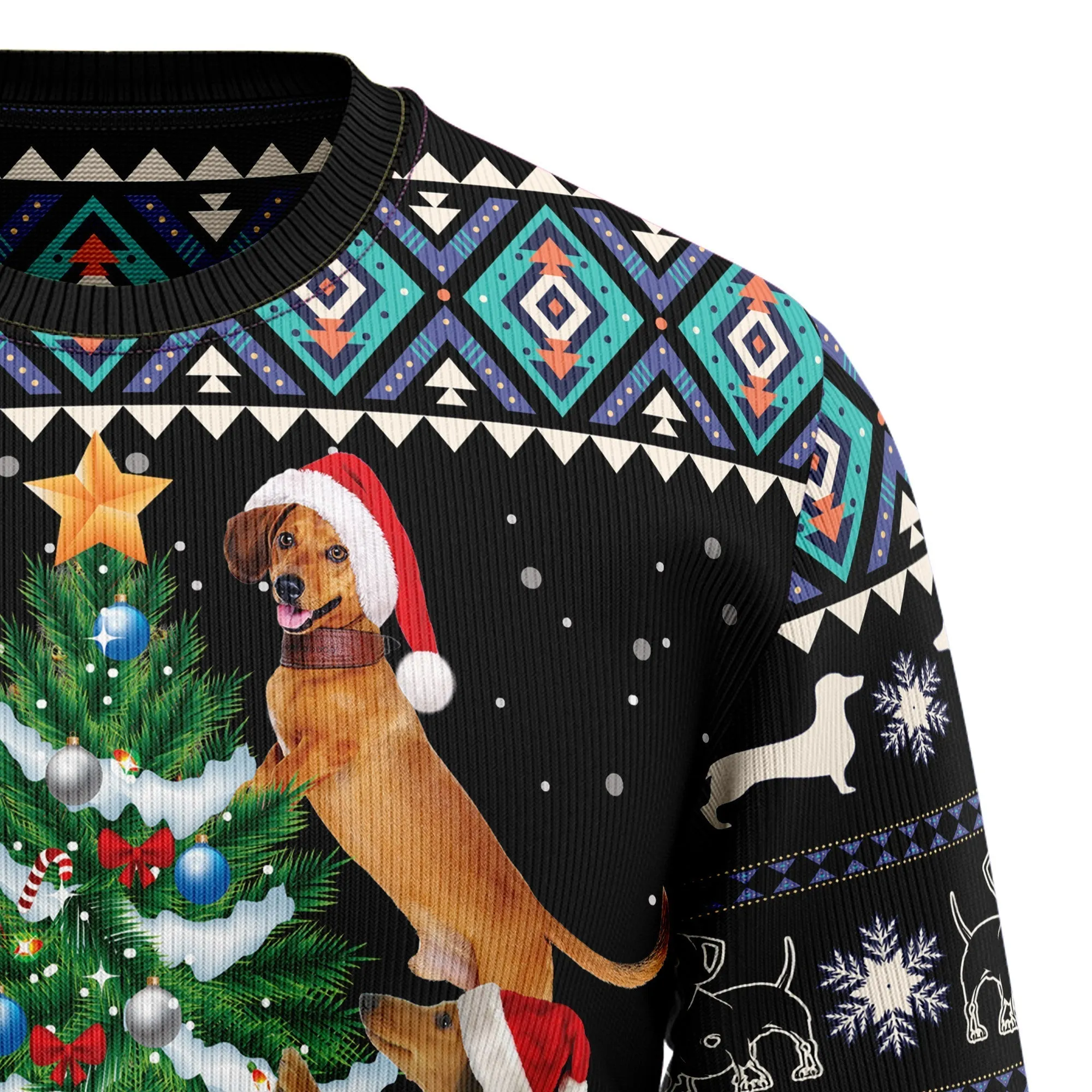 Ugly Sweater JulesRoche All-Over-Print Festive Design