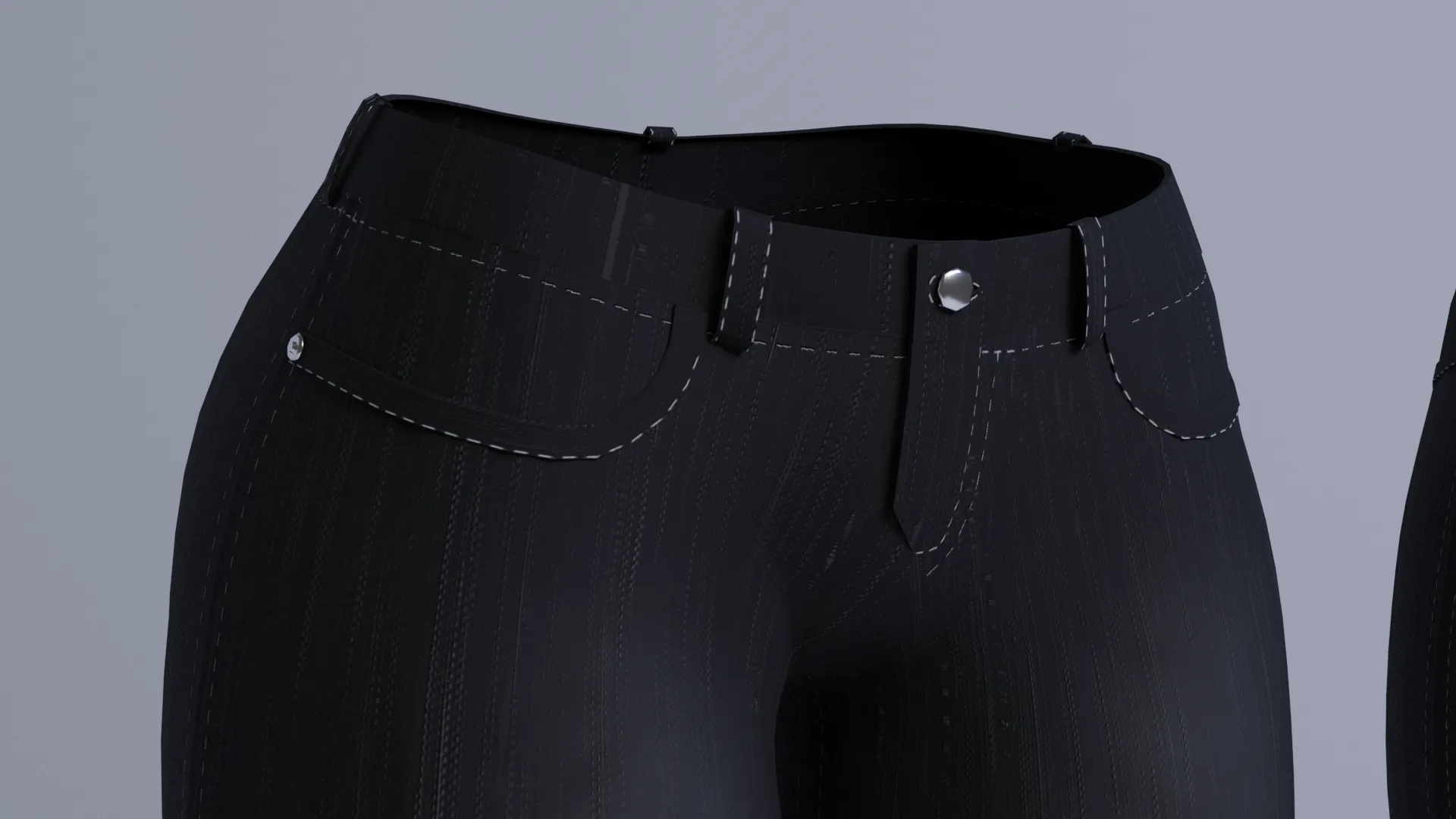 (Unisex) Skinny jeans (3D Model Asset)(Commercial license)