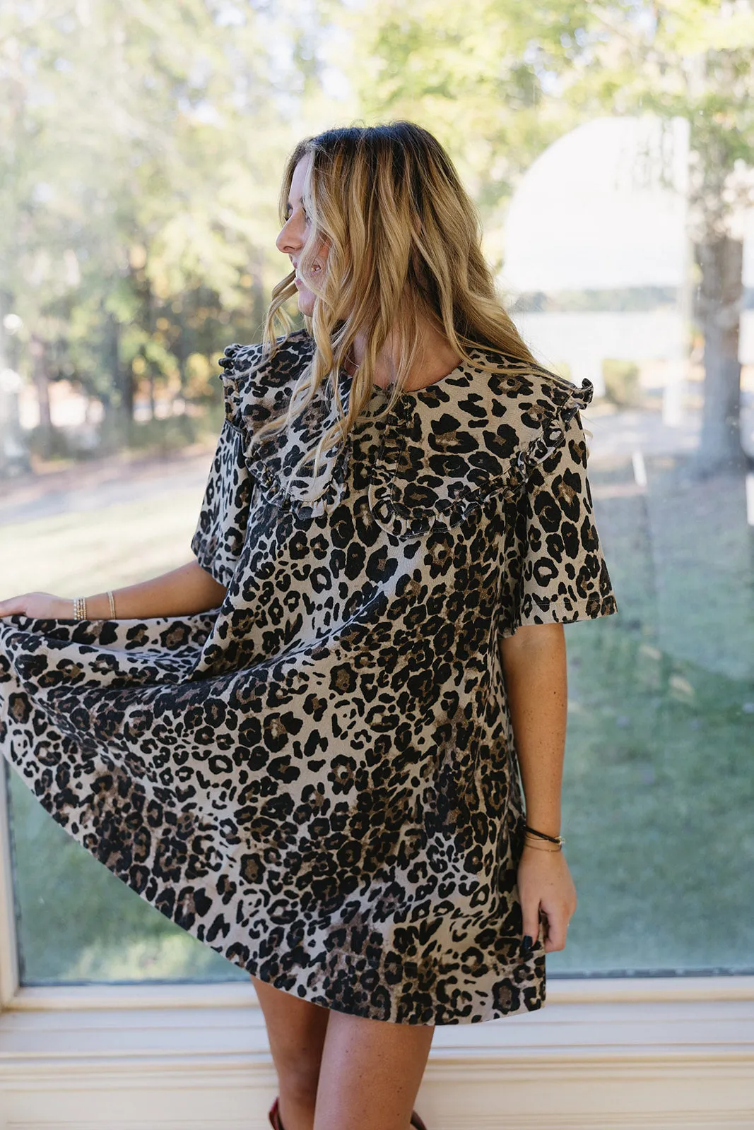 Val Mini Dress - Leopard