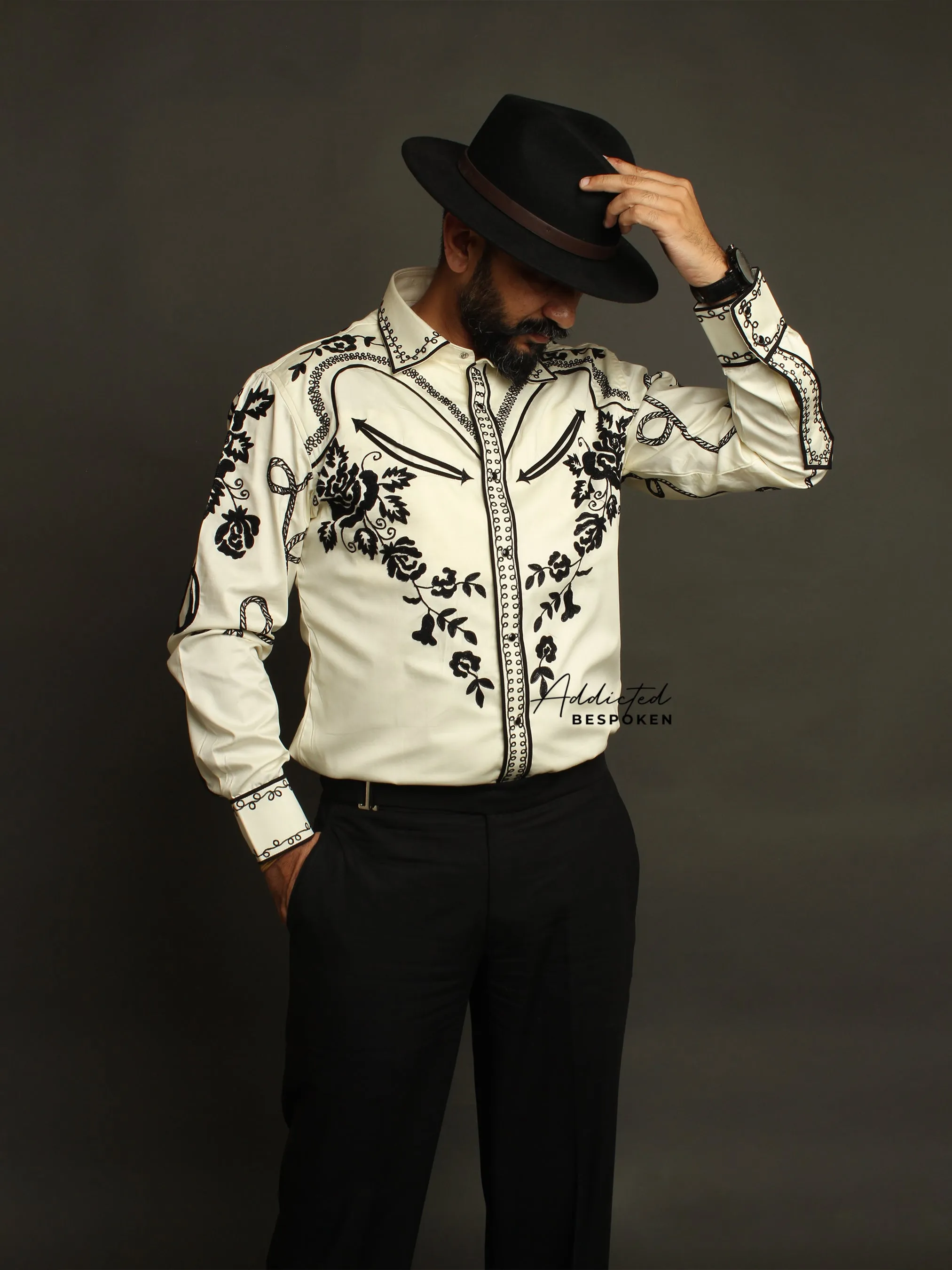 Versatile Ivory Cowboy Shirt