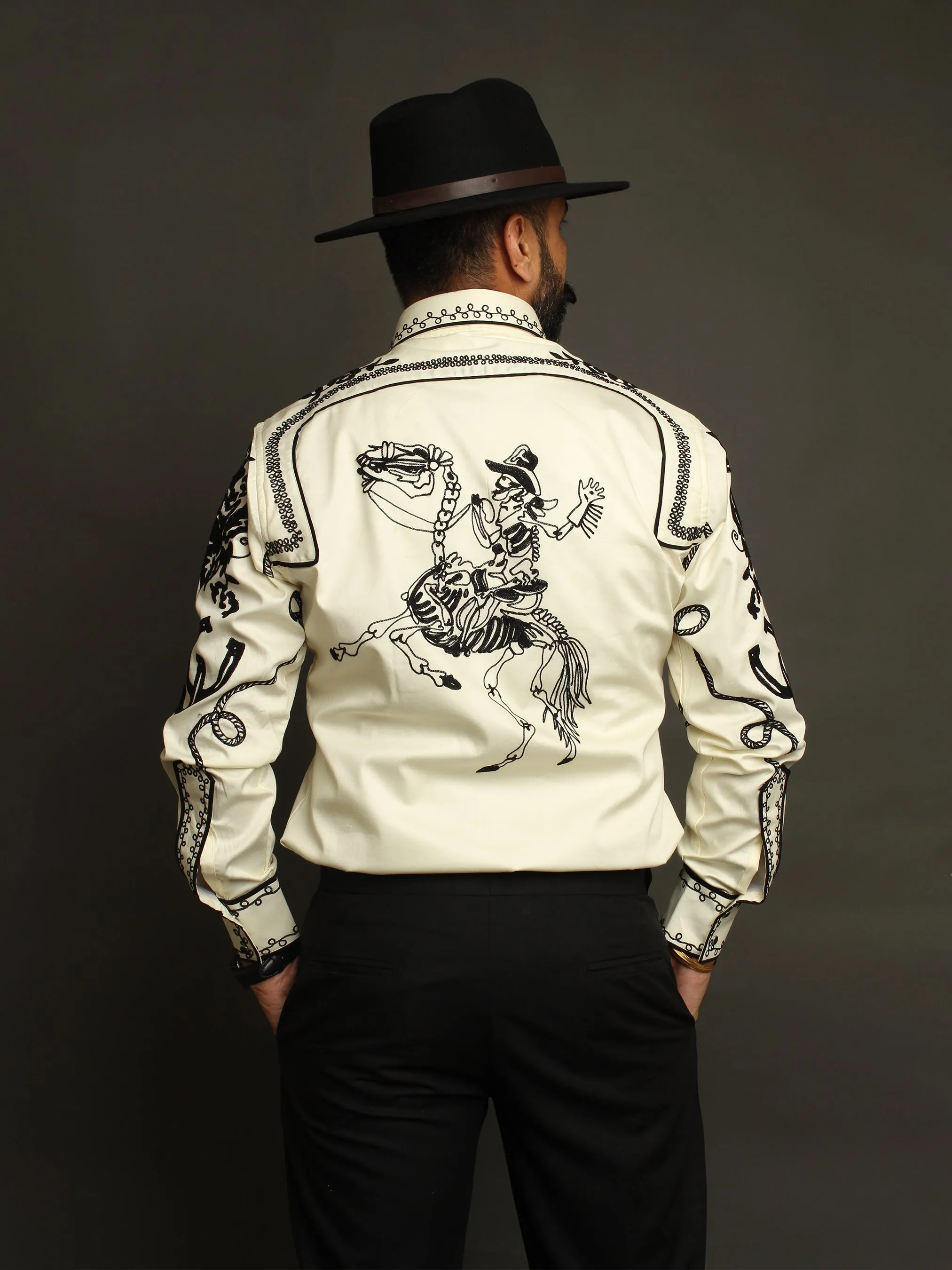 Versatile Ivory Cowboy Shirt