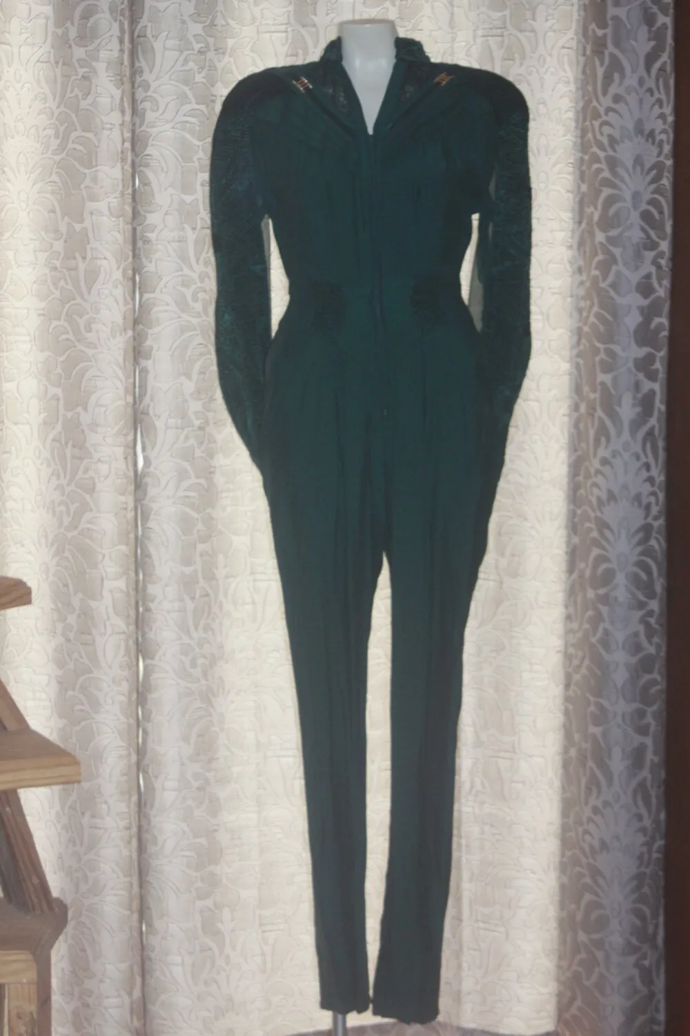 Vintage Deadstock 80's Designer J Harris Jumpsuit Small 4