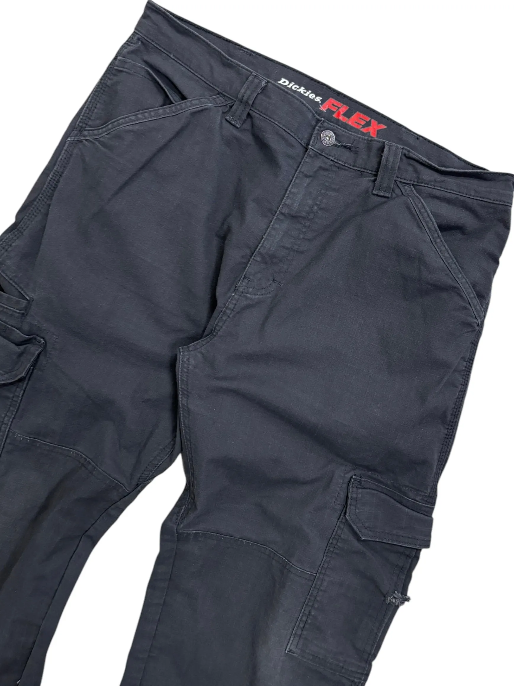 Vintage Dickies Black Cargo Work Pants