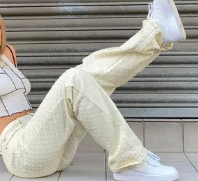 Wjczt Loose Ripped Jeans For Women Cool Oversize Low Waisted Wid Leg Pants 2022 New Fashion Spring Autumn Trousers Streetwear