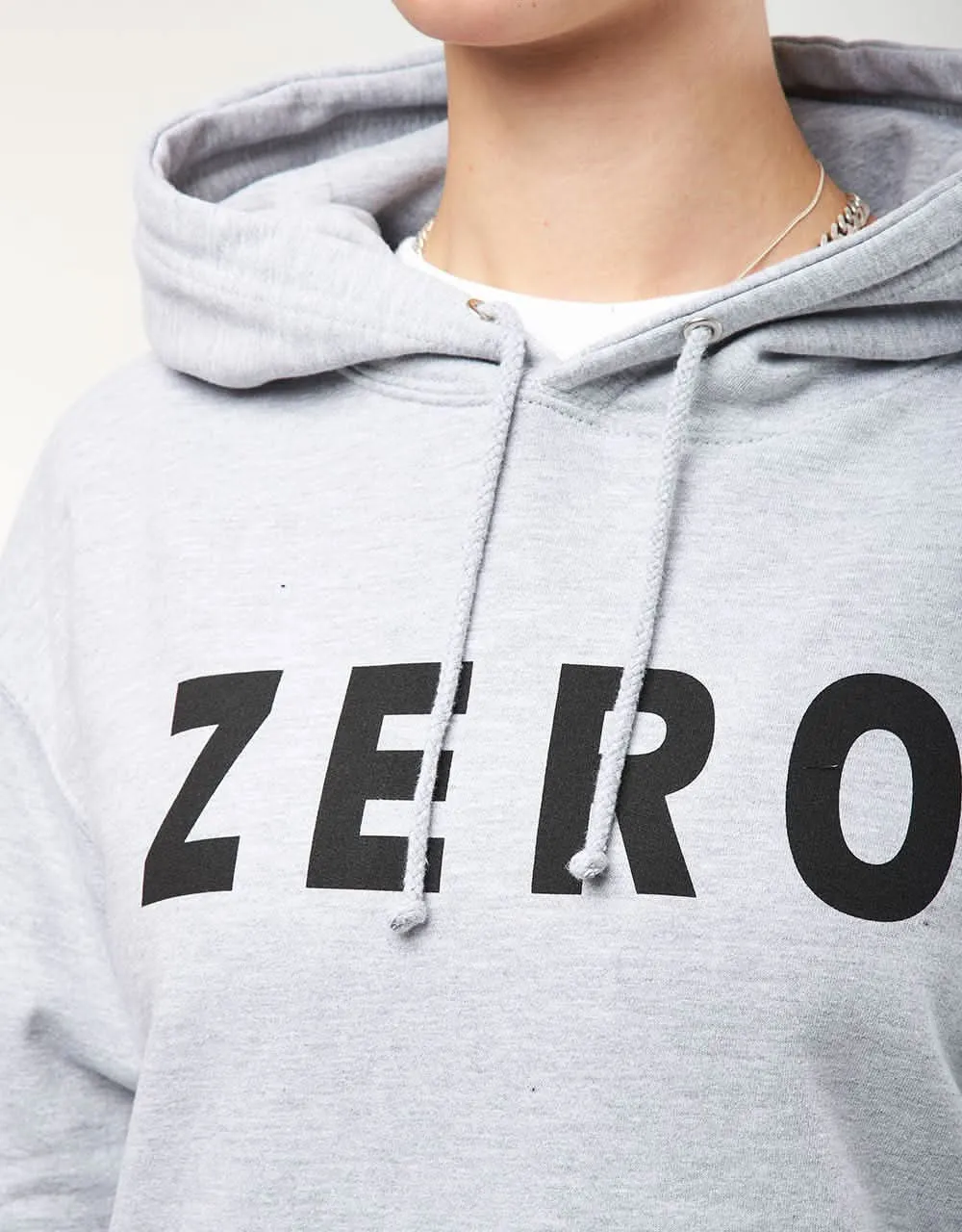 Zero Army Pullover Hoodie - Heather Grey